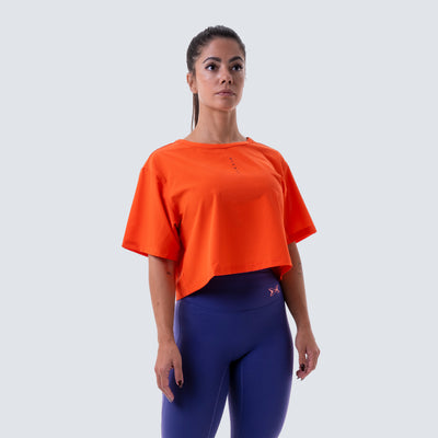 Women's Performance Oversize Crop AW25
