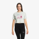Pack 3 t -shirts Premium CROP Short Manga Woman